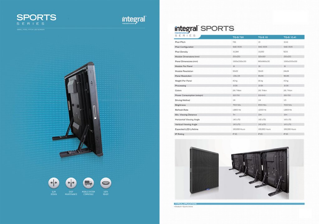 Sports Displays led series