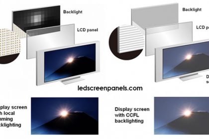What are the differences between LED screens and LCD screens